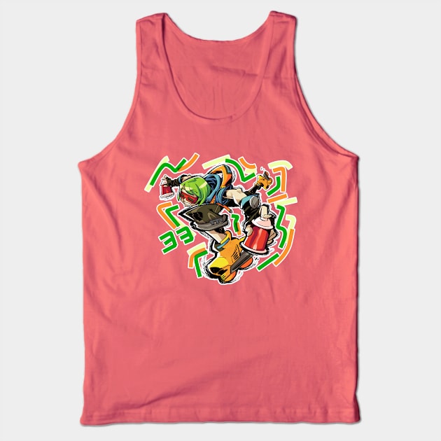 Jet Set Radio : Yoyo Tank Top by Rafchu